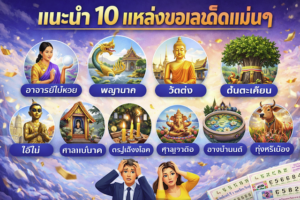 แนะนำ 10 แหล่งขอเลขเด็ดแม่นๆ